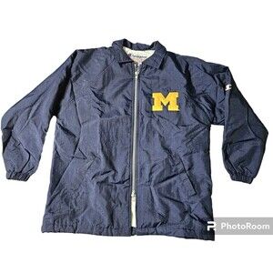 Vintage Michigan Wolverines Champion Coat Size L